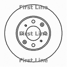 FBD049 FIRST LINE Тормозной диск