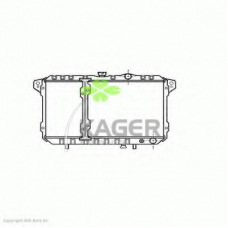31-2291 KAGER Радиатор, охлаждение двигателя