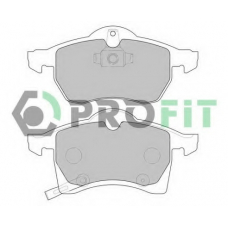 5000-1295 PROFIT Комплект тормозных колодок, дисковый тормоз