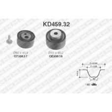 KD459.32 SNR Комплект ремня грм