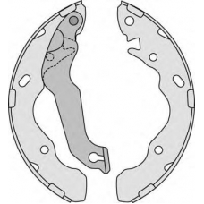 M795 MGA Комплект тормозных колодок