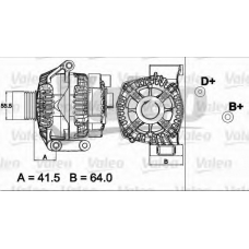 437503 VALEO Генератор