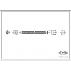 19032657 CORTECO Тормозной шланг
