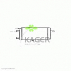 31-1242 KAGER Радиатор, охлаждение двигателя