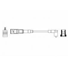 0 356 912 923 BOSCH Провод зажигания