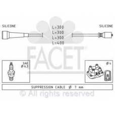 4.9492 FACET Комплект проводов зажигания