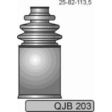 QJB203 QUINTON HAZELL Комплект пылника, приводной вал