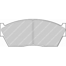 FDB285 FERODO Комплект тормозных колодок, дисковый тормоз