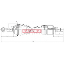 CT1138915A KAMOKA Приводной вал