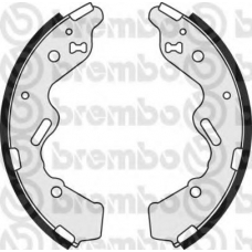 S 49 520 BREMBO Комплект тормозных колодок