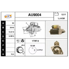 AU9004 SNRA Стартер