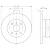 MDC725 MINTEX Тормозной диск