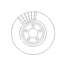 NBD1508 NATIONAL Тормозной диск