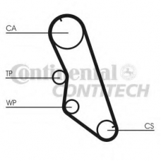 CT754K1 CONTITECH Комплект ремня грм