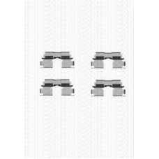 8105 691617 TRISCAN Комплектующие, колодки дискового тормоза