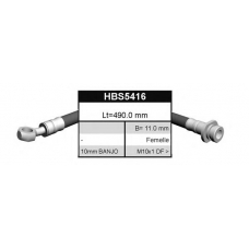 HBS5416 QUINTON HAZELL Тормозной шланг