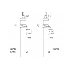 307153 AL-KO Амортизатор