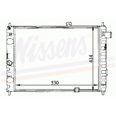 63237 NISSENS Радиатор 63237