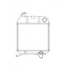 57100 NRF Радиатор, охлаждение двигателя