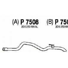 P7508 FENNO Труба выхлопного газа