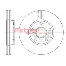 6842.10 METZGER Тормозной диск