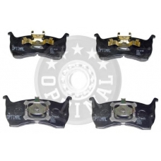 9332 OPTIMAL Комплект тормозных колодок, дисковый тормоз