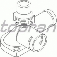 108 195 TOPRAN Фланец охлаждающей жидкости