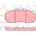GDB5086 TRW Комплект тормозных колодок, дисковый тормоз