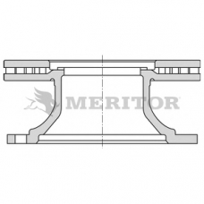 MBR6025 MERITOR Тормозной диск