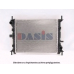 091450N AKS DASIS Радиатор, охлаждение двигателя