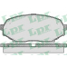 05P525 LPR Комплект тормозных колодок, дисковый тормоз
