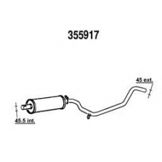 394335591700 MAGNETI MARELLI Выпускной трубопровод