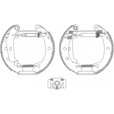 R1055 PAGID Комплект тормозных колодок