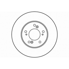 MDC998 MINTEX Тормозной диск