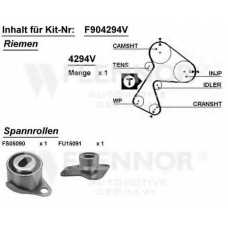 F904260V FLENNOR Комплект ремня грм