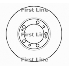FBD844 FIRST LINE Тормозной диск
