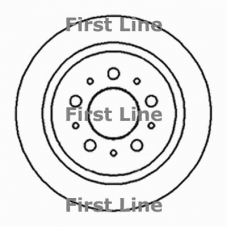 FBD036 FIRST LINE Тормозной диск