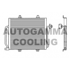 101791 AUTOGAMMA Конденсатор, кондиционер