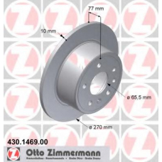 430.1469.00 ZIMMERMANN Тормозной диск