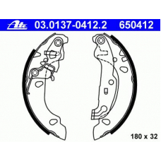 03.0137-0412.2 ATE Комплект тормозных колодок
