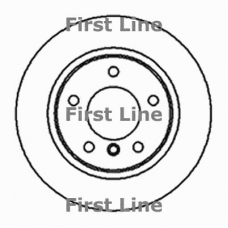 FBD439 FIRST LINE Тормозной диск