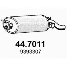 44.7011 ASSO Глушитель выхлопных газов конечный
