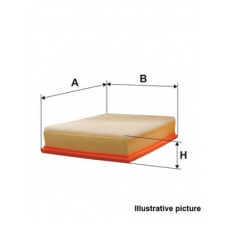 EAF3077.10 OPEN PARTS Воздушный фильтр