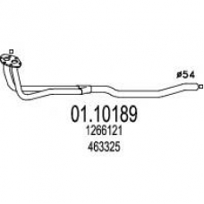 01.10189 MTS Труба выхлопного газа