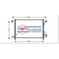 5220231 KUHLER SCHNEIDER Конденсатор, кондиционер