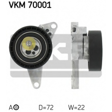 VKM 70001 SKF Натяжной ролик, ремень грм