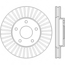 562441BC BENDIX Тормозной диск