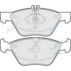 PAD923 APEC Комплект тормозных колодок, дисковый тормоз