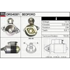 DRS4081 DELCO REMY Стартер