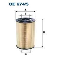 OE674/5 FILTRON Масляный фильтр